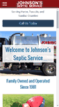 Mobile Screenshot of johnsonsseptic.com