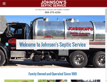 Tablet Screenshot of johnsonsseptic.com